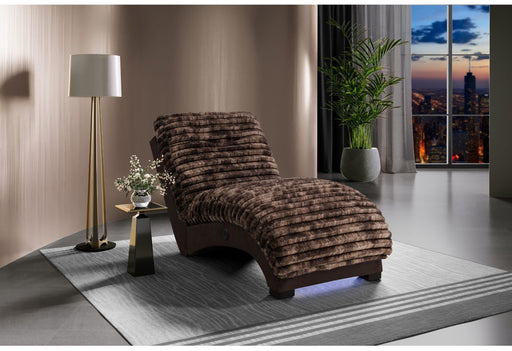 Dominic Mink-Java Chaise With Usb - Home Furniture And More (Brentwood, MD)