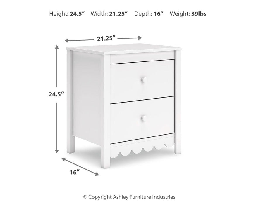 Hallityn Nightstand - Home Furniture And More (Brentwood, MD)