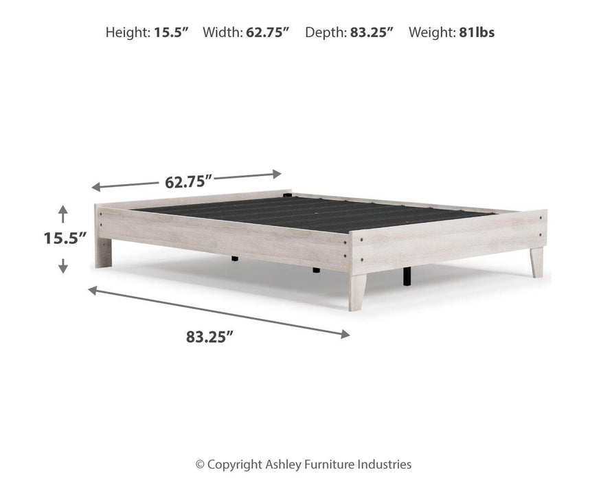 Shawburn Queen Platform Bed - Home Furniture And More (Brentwood, MD)