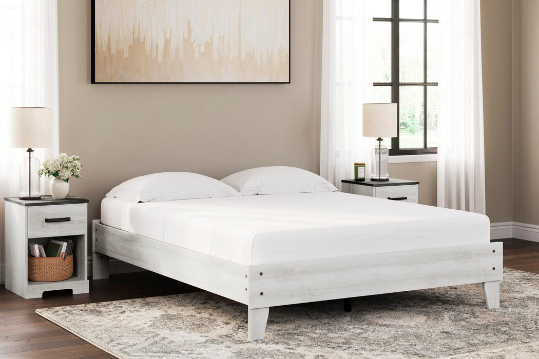Shawburn Queen Platform Bed - Home Furniture And More (Brentwood, MD)