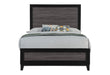 LISBON GREY AND BLACK FULL BED - Home Furniture And More (Brentwood, MD)