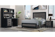 LISBON GREY/BLACK TWIN BED, DRESSER, MIRROR AND NIGHTSTAND - Home Furniture And More (Brentwood, MD)