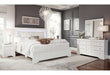 POMPEI METALLIC WHITE QUEEN BED GROUP WITH LED - Home Furniture And More (Brentwood, MD)
