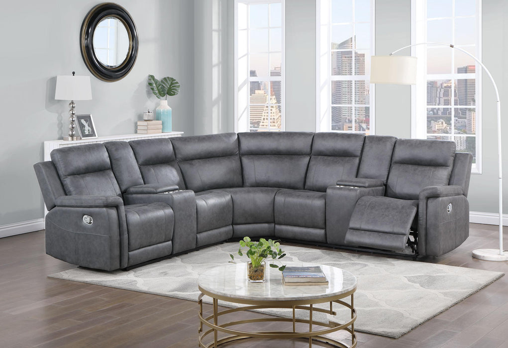 U1797 GREIGE SECTIONAL - Home Furniture And More (Brentwood, MD)