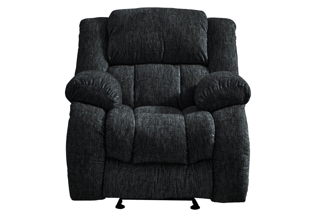 U250 EBONY GLIDER RECLINER - Home Furniture And More (Brentwood, MD)