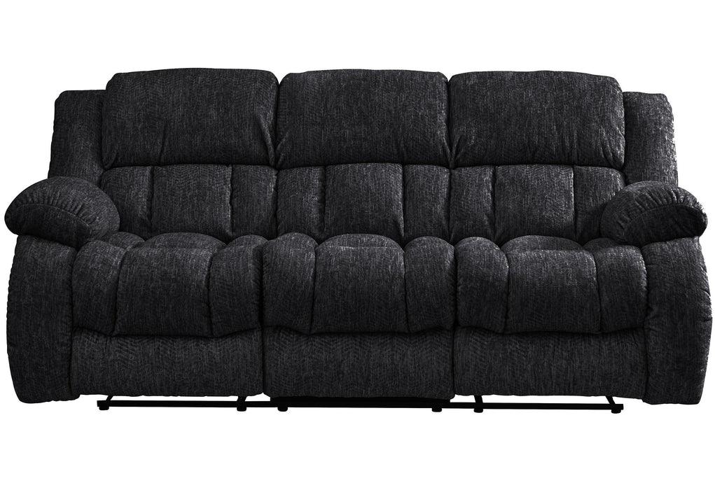U250 EBONY RECLINING SOFA - Home Furniture And More (Brentwood, MD)