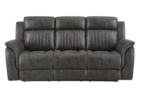 U8517 GREY RECLINING SOFA - Home Furniture And More (Brentwood, MD)