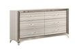 ZAMBRANO WHITE DRESSER - Home Furniture And More (Brentwood, MD)