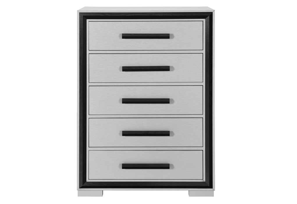 AMELIA GREY BLACK CHEST - Home Furniture And More (Brentwood, MD)