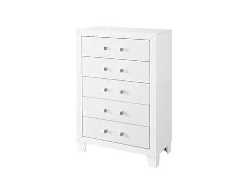 LUCCIA WHITE CHEST - Home Furniture And More (Brentwood, MD)