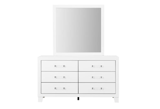LUCCIA WHITE DRESSER - Home Furniture And More (Brentwood, MD)