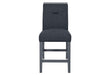 MONACO BAR STOOL DARK GREY - Home Furniture And More (Brentwood, MD)