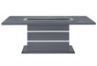 MONACO DARK GREY DINING TABLE - Home Furniture And More (Brentwood, MD)