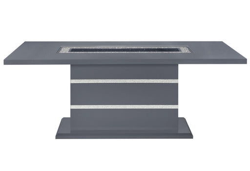 MONACO DARK GREY DINING TABLE - Home Furniture And More (Brentwood, MD)