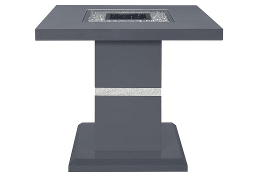 MONACO DARK GREY END TABLE - Home Furniture And More (Brentwood, MD)