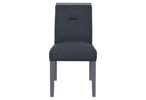 MONACO DARK GREY DINING CHAIR - Home Furniture And More (Brentwood, MD)