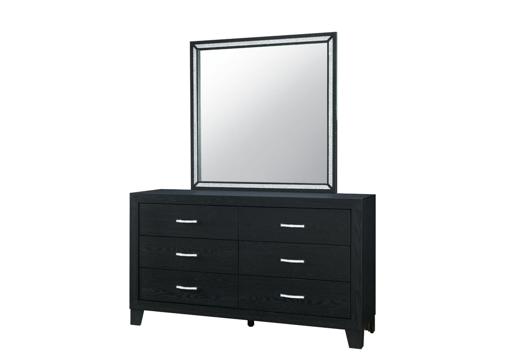 REID BLACK MIRROR - Home Furniture And More (Brentwood, MD)