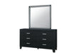 REID BLACK MIRROR - Home Furniture And More (Brentwood, MD)