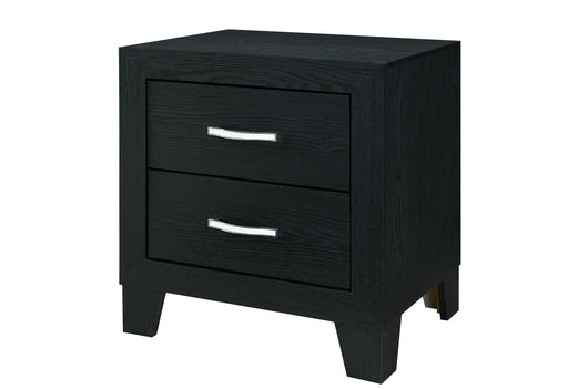 REID BLACK NIGHTSTAND - Home Furniture And More (Brentwood, MD)