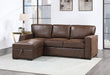 U0203 COFFEE REVERSIBLE PULL OUT SOFA BED - Home Furniture And More (Brentwood, MD)