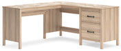 Battelle 60" Home Office Desk with Return - Home Furniture And More (Brentwood, MD)