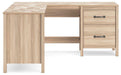 Battelle 60" Home Office Desk with Return - Home Furniture And More (Brentwood, MD)