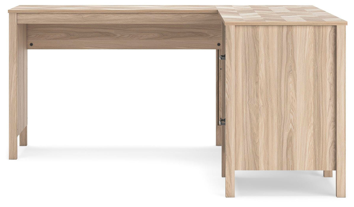 Battelle 60" Home Office Desk with Return - Home Furniture And More (Brentwood, MD)