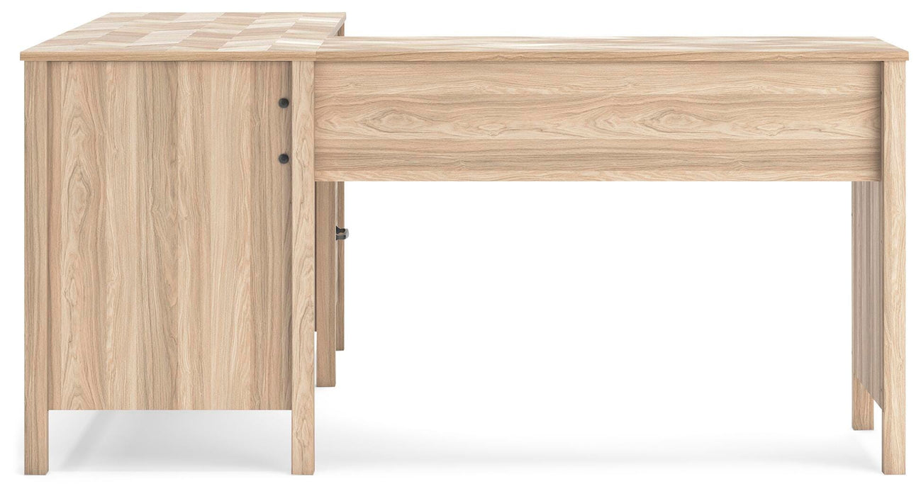 Battelle 60" Home Office Desk with Return - Home Furniture And More (Brentwood, MD)