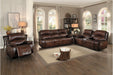 Mahala Power Double Reclining Loveseat in Brown 8200BRW-2PW - Home Furniture And More (Brentwood, MD)