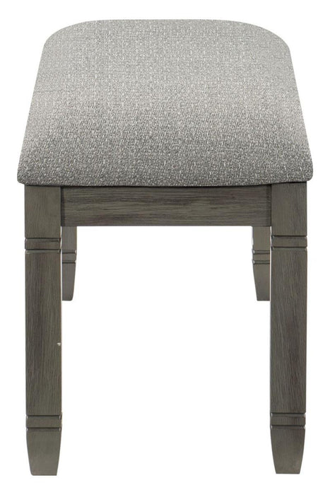 Granby Bench in Antique Gray 5627GY-13 - Home Furniture And More (Brentwood, MD)