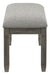 Granby Bench in Antique Gray 5627GY-13 - Home Furniture And More (Brentwood, MD)