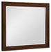 Frazier Mirror in Dark Cherry 1649-6 - Home Furniture And More (Brentwood, MD)