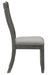 Granby Side Chair in Antique Gray (Set of 2) 5627GYS - Home Furniture And More (Brentwood, MD)