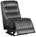 Putnam Power Armless Reclining Chair in Gray 9405GY-ARPW - Home Furniture And More (Brentwood, MD)