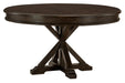 Cardano Round Dining Table 1689-54* - Home Furniture And More (Brentwood, MD)
