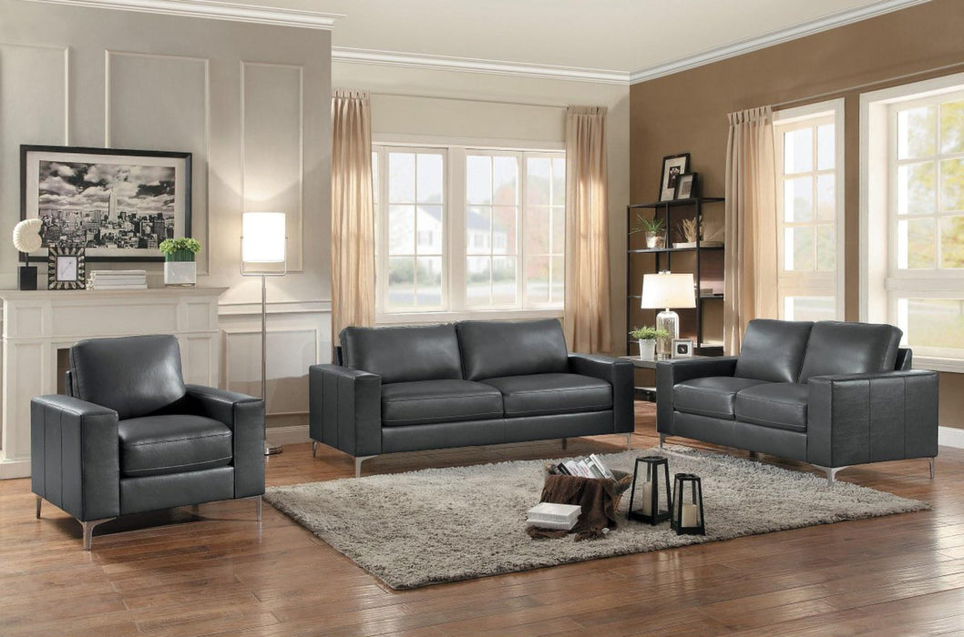Iniko Loveseat in Gray 8203GY-2 - Home Furniture And More (Brentwood, MD)