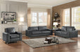 Iniko Loveseat in Gray 8203GY-2 - Home Furniture And More (Brentwood, MD)