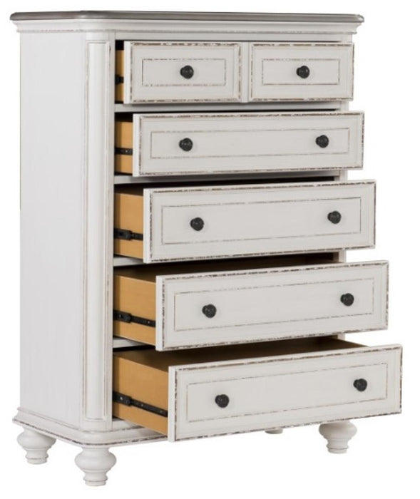 Baylesford Chest in Two Tone 1624W-9 - Home Furniture And More (Brentwood, MD)