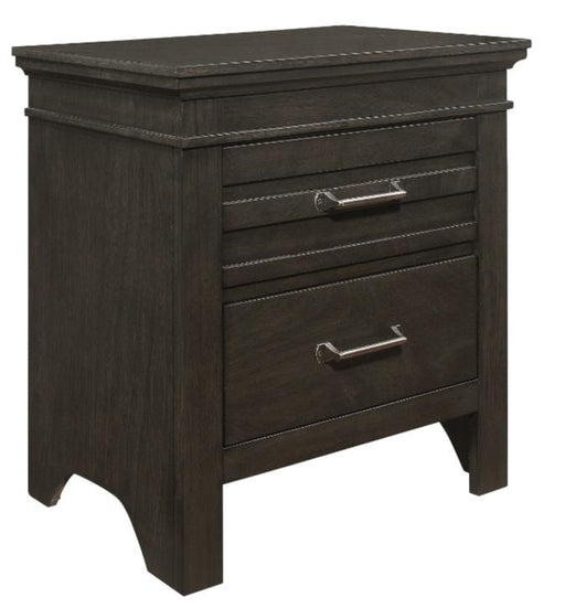 Blaire Farm Nightstand in Saddle Brown Wood 1675-4 - Home Furniture And More (Brentwood, MD)