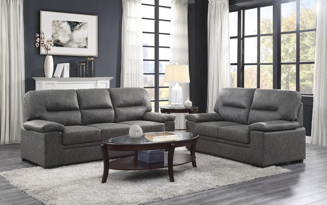 Michigan Sofa in Dark Gray 9407DG-3 - Home Furniture And More (Brentwood, MD)