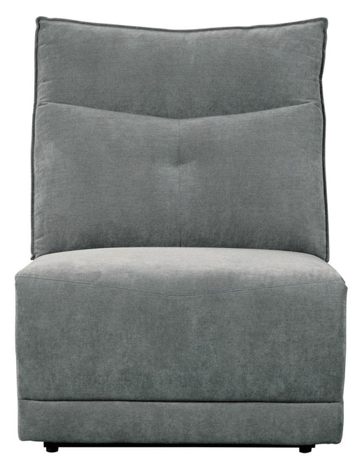 Tesoro Armless Chair in Dark Gray 9509DG-AC - Home Furniture And More (Brentwood, MD)