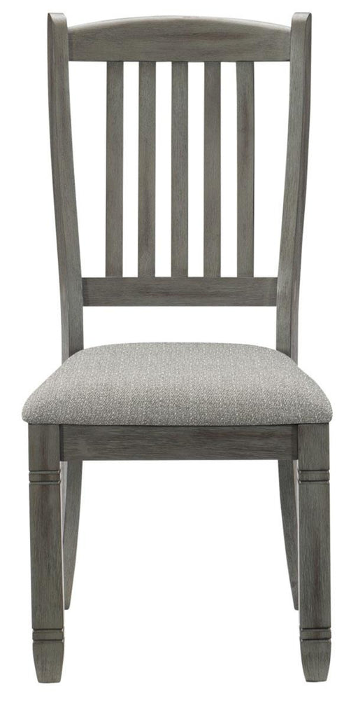 Granby Side Chair in Antique Gray (Set of 2) 5627GYS - Home Furniture And More (Brentwood, MD)