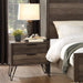 Urbanite Nightstand in Tri-tone Gray 1604-4 - Home Furniture And More (Brentwood, MD)