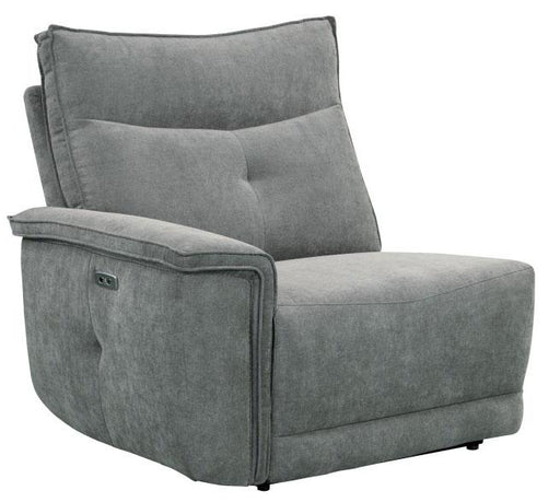 Tesoro Left Side Reclining Chair in Dark Gray 9509DG-LR - Home Furniture And More (Brentwood, MD)