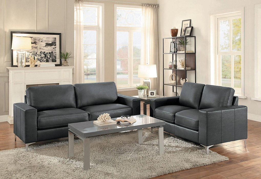 Iniko Loveseat in Gray 8203GY-2 - Home Furniture And More (Brentwood, MD)