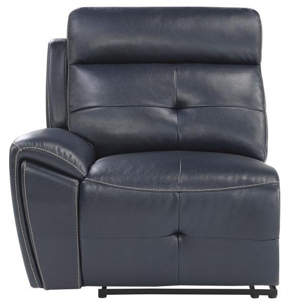 Avenue Left Side Reclining Chair in Navy 9469NVB-LR - Home Furniture And More (Brentwood, MD)
