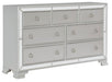 Avondale Dresser in Silver 1646-5 - Home Furniture And More (Brentwood, MD)