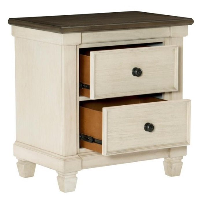 Weaver Nightstand in Two Tone 1626-4 - Home Furniture And More (Brentwood, MD)