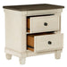 Weaver Nightstand in Two Tone 1626-4 - Home Furniture And More (Brentwood, MD)