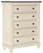 Weaver Chest in Two Tone 1626-9 - Home Furniture And More (Brentwood, MD)